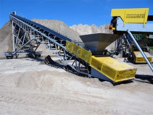 custom designed fixed height radial stackers