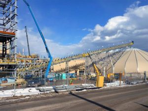 fixed stackers structural domes