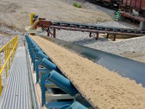 case studies rail car unloading conveyor system